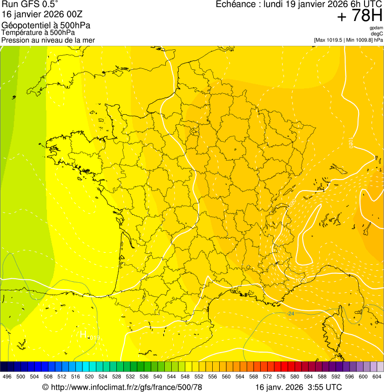 Mod&egrave;les m&eacute;t&eacute;orologiques
