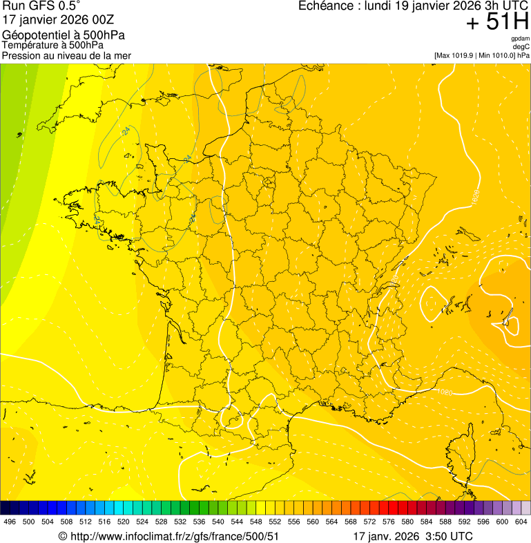 Mod&egrave;les m&eacute;t&eacute;orologiques