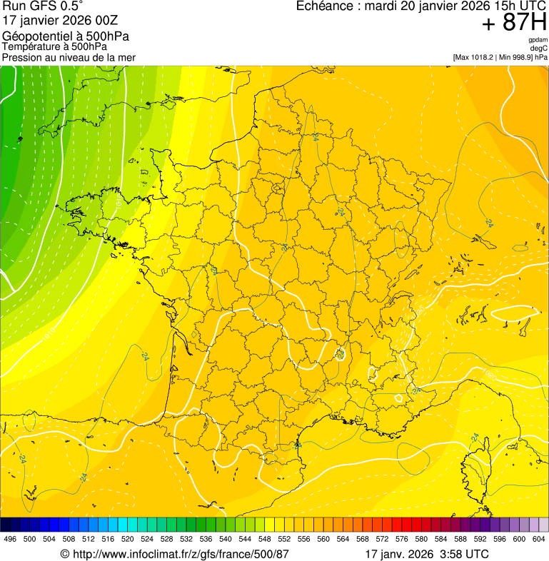 Mod&egrave;les m&eacute;t&eacute;orologiques