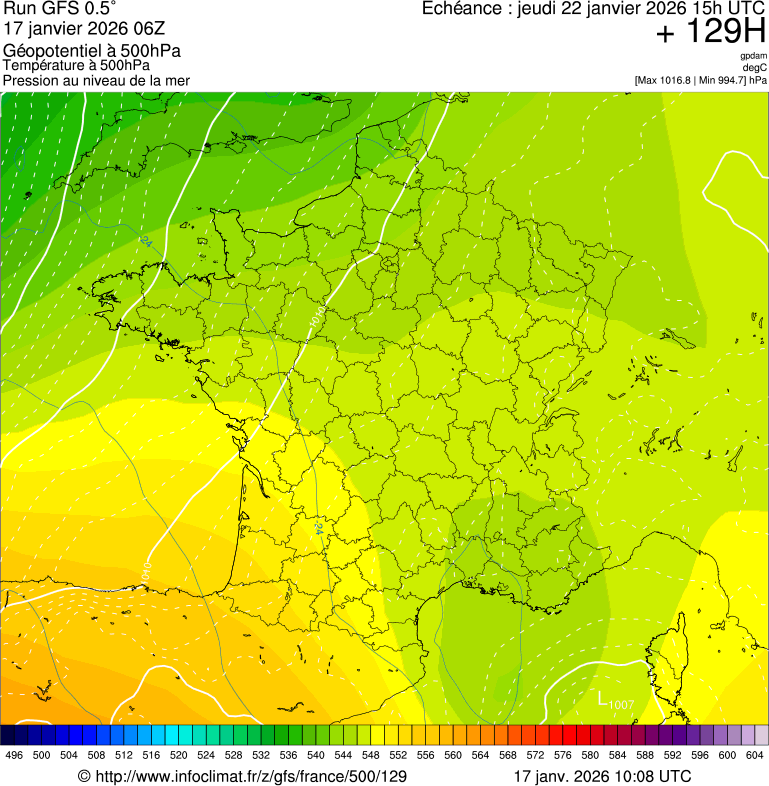 Mod&egrave;les m&eacute;t&eacute;orologiques