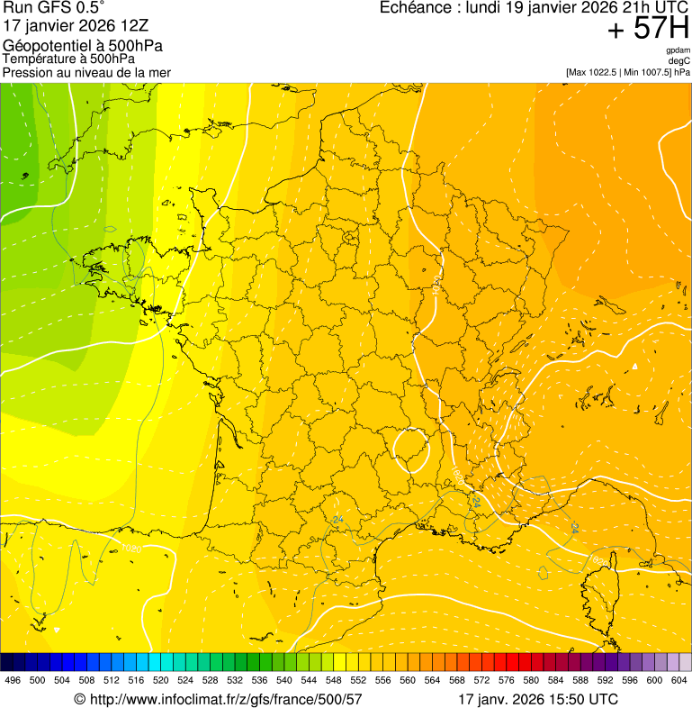 Mod&egrave;les m&eacute;t&eacute;orologiques