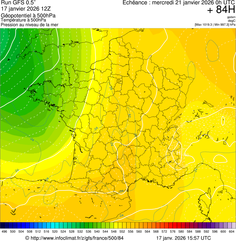 Mod&egrave;les m&eacute;t&eacute;orologiques