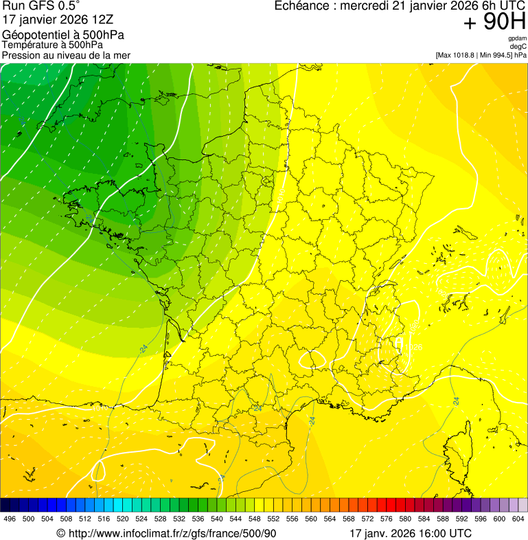 Mod&egrave;les m&eacute;t&eacute;orologiques