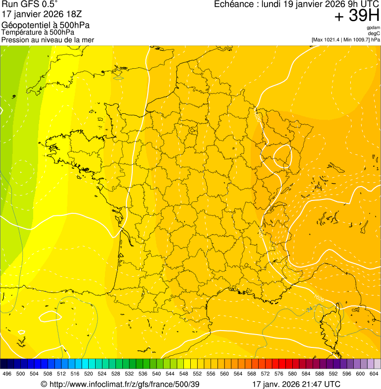 Mod&egrave;les m&eacute;t&eacute;orologiques