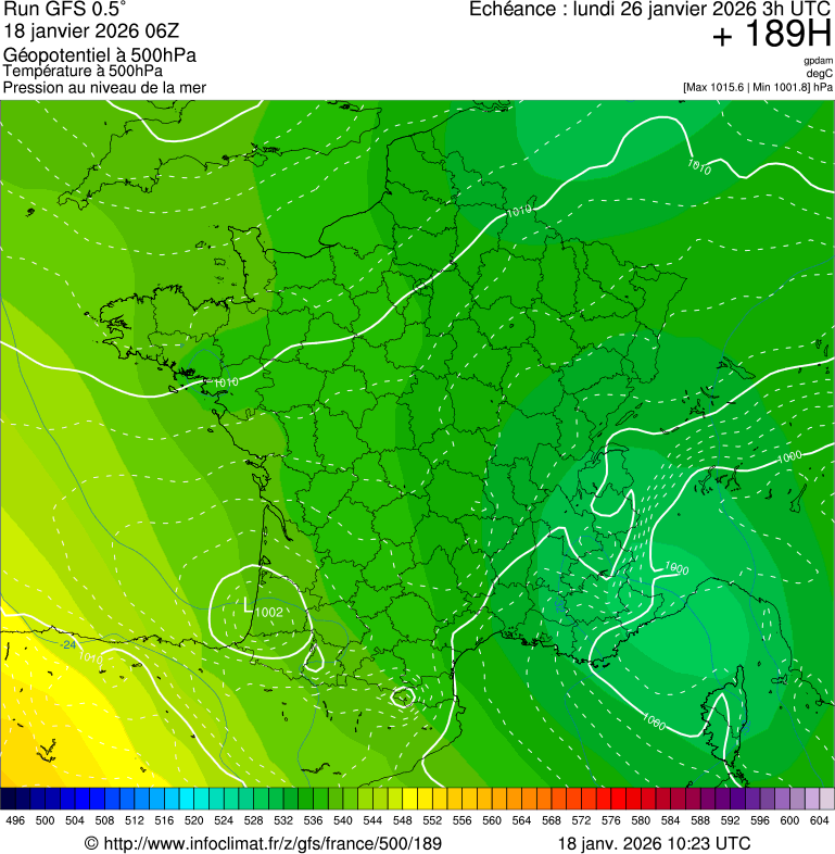 Mod&egrave;les m&eacute;t&eacute;orologiques