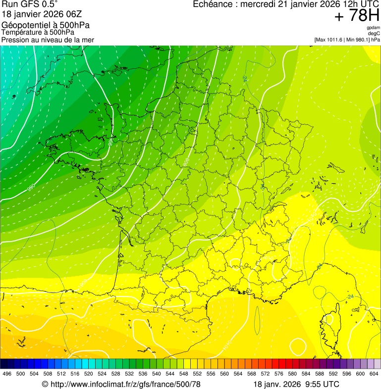 Mod&egrave;les m&eacute;t&eacute;orologiques