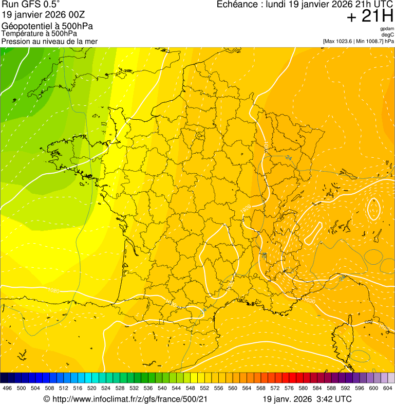 Mod&egrave;les m&eacute;t&eacute;orologiques