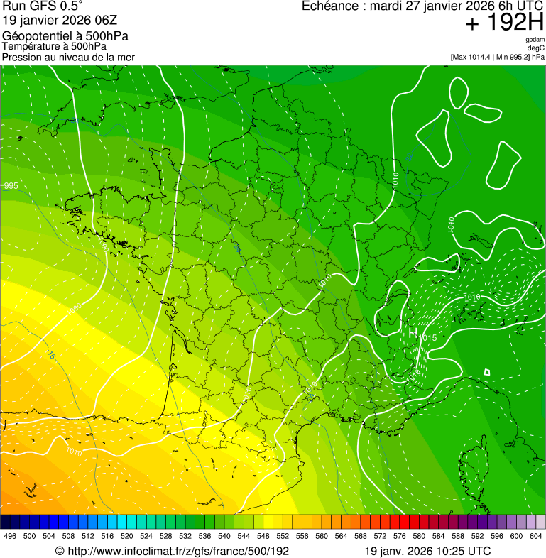 Mod&egrave;les m&eacute;t&eacute;orologiques