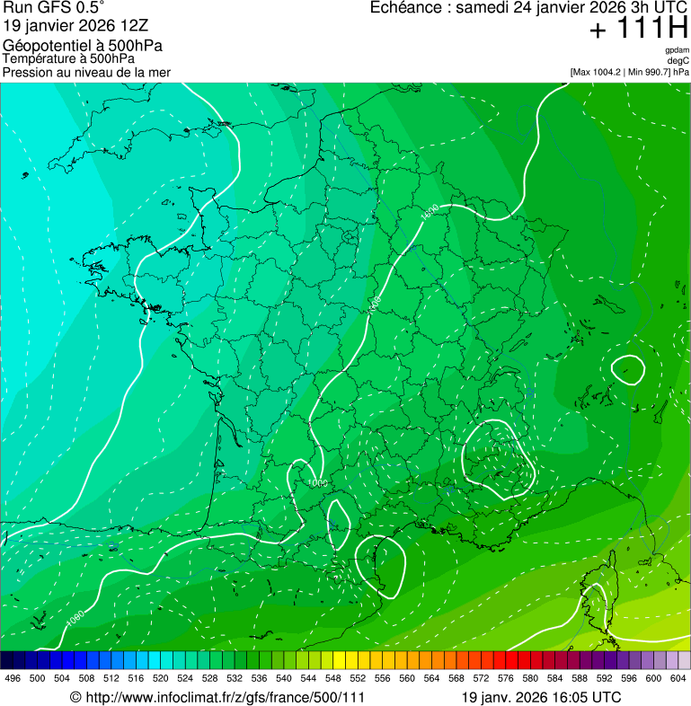 Mod&egrave;les m&eacute;t&eacute;orologiques