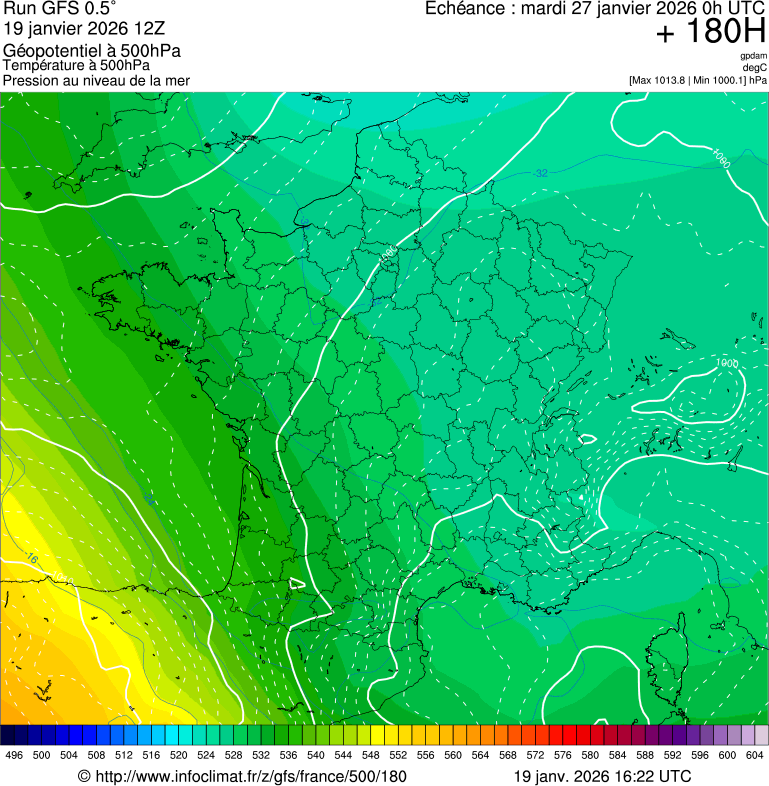 Mod&egrave;les m&eacute;t&eacute;orologiques