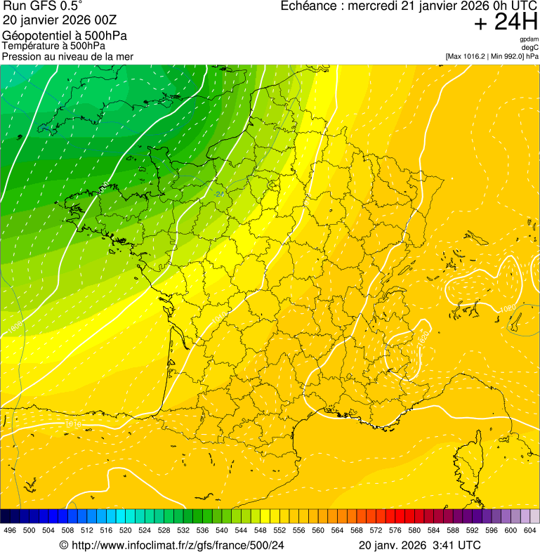 Mod&egrave;les m&eacute;t&eacute;orologiques