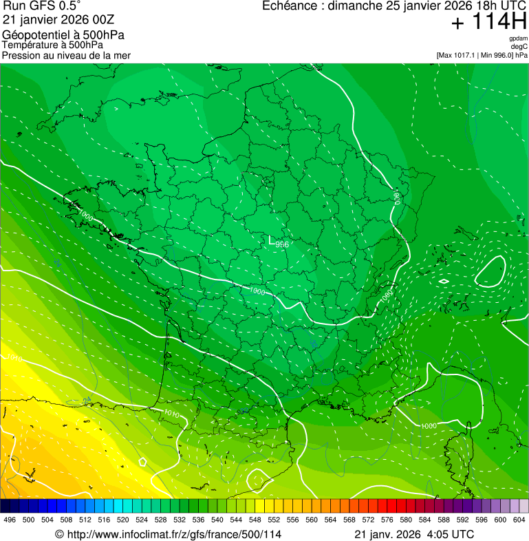 Mod&egrave;les m&eacute;t&eacute;orologiques