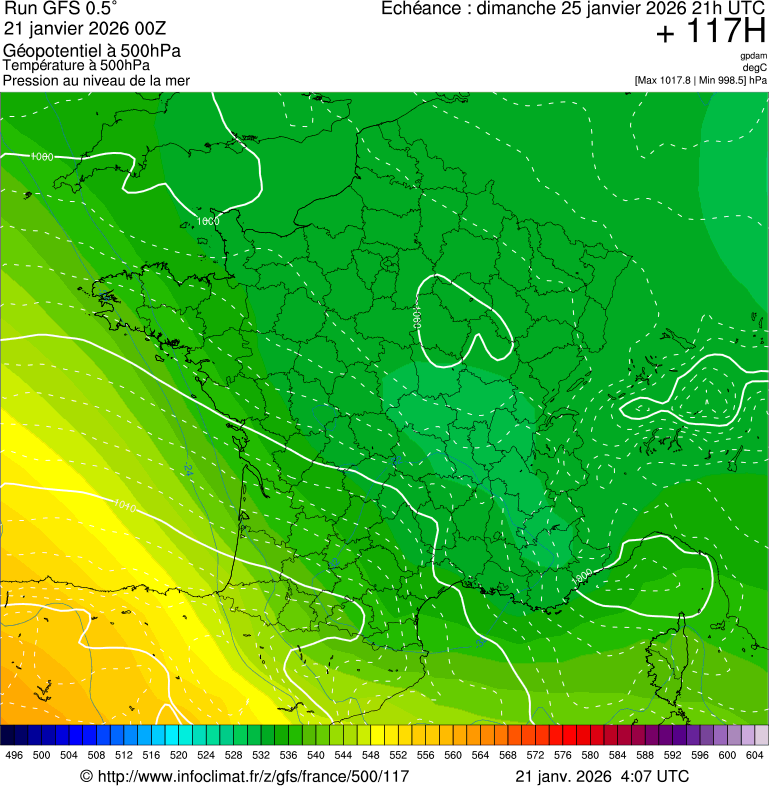 Mod&egrave;les m&eacute;t&eacute;orologiques
