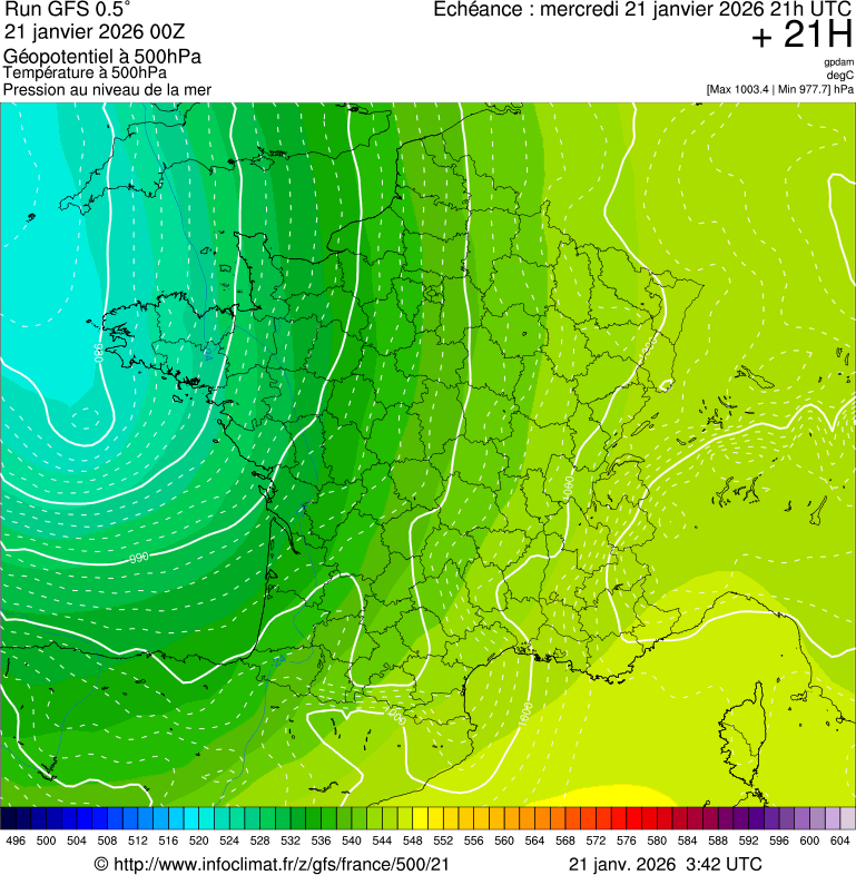 Mod&egrave;les m&eacute;t&eacute;orologiques