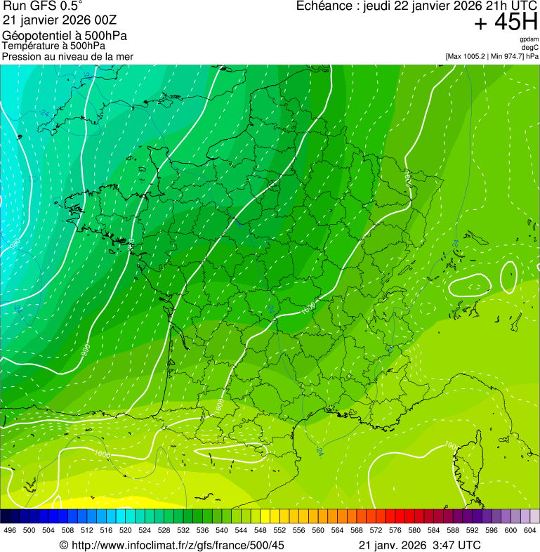 Mod&egrave;les m&eacute;t&eacute;orologiques