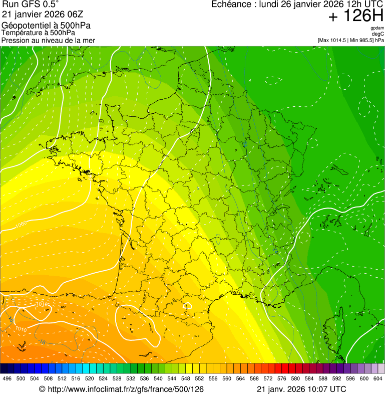 Mod&egrave;les m&eacute;t&eacute;orologiques
