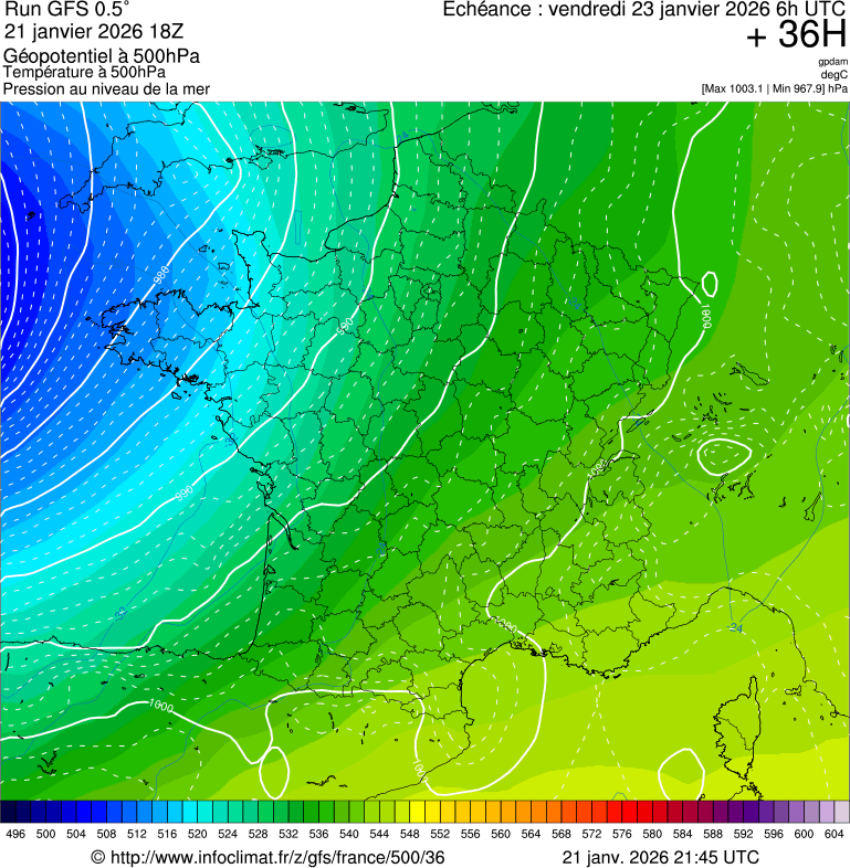 Mod&egrave;les m&eacute;t&eacute;orologiques