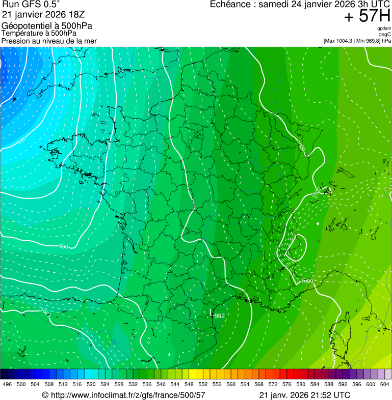 Mod&egrave;les m&eacute;t&eacute;orologiques