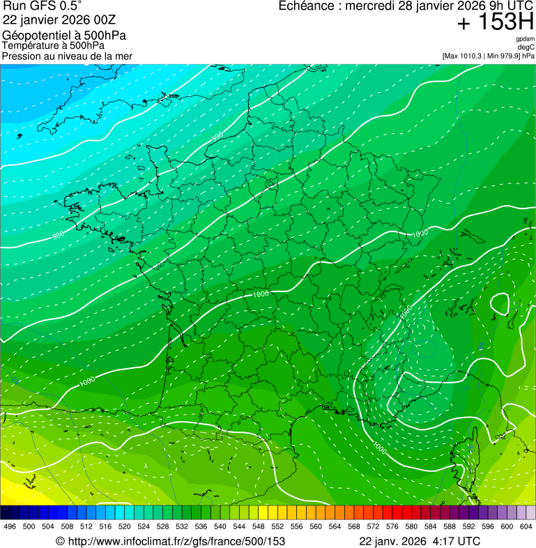 Mod&egrave;les m&eacute;t&eacute;orologiques