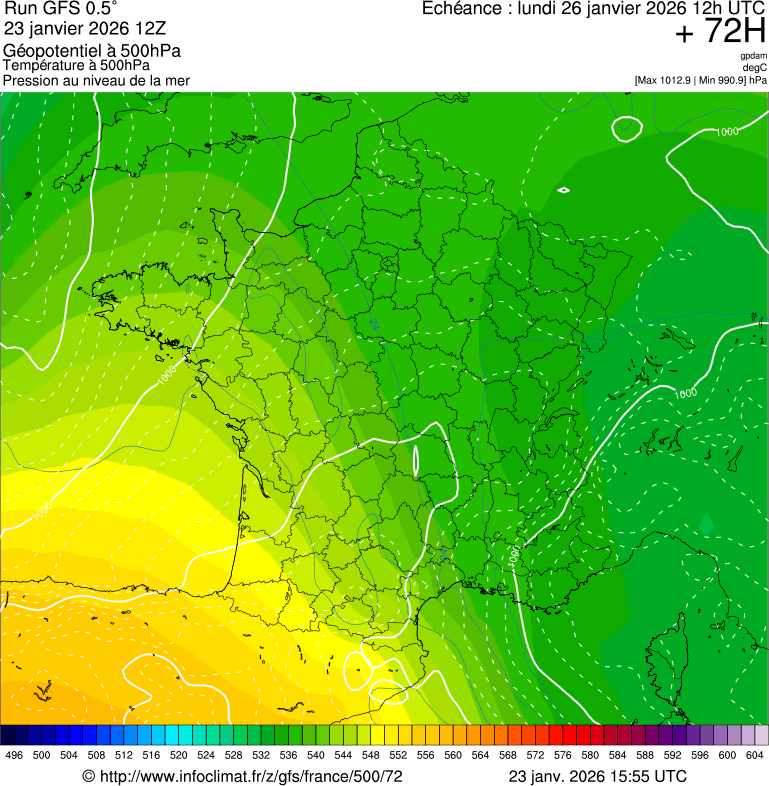 Modèles météorologiques