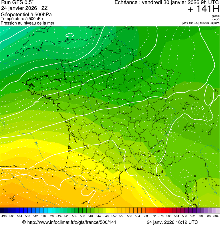 Mod&egrave;les m&eacute;t&eacute;orologiques