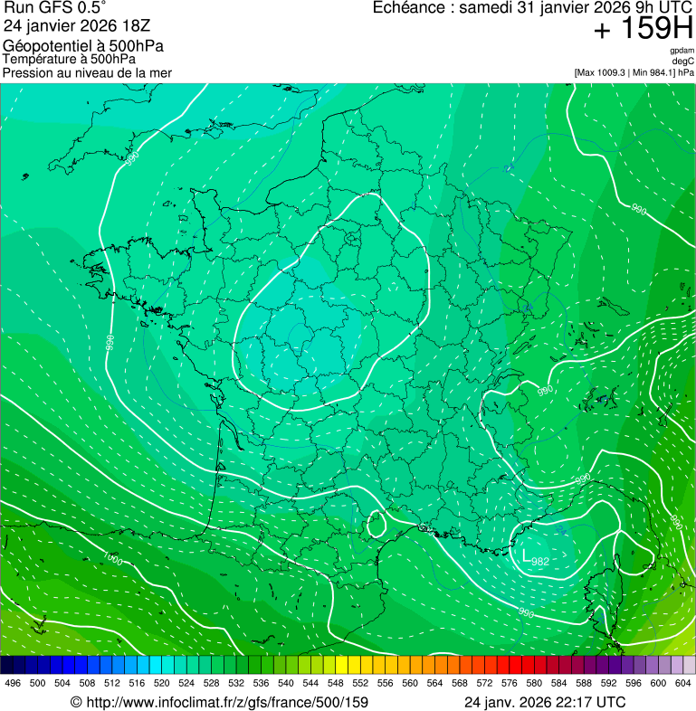 Mod&egrave;les m&eacute;t&eacute;orologiques