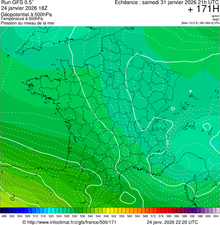 Modèles météorologiques