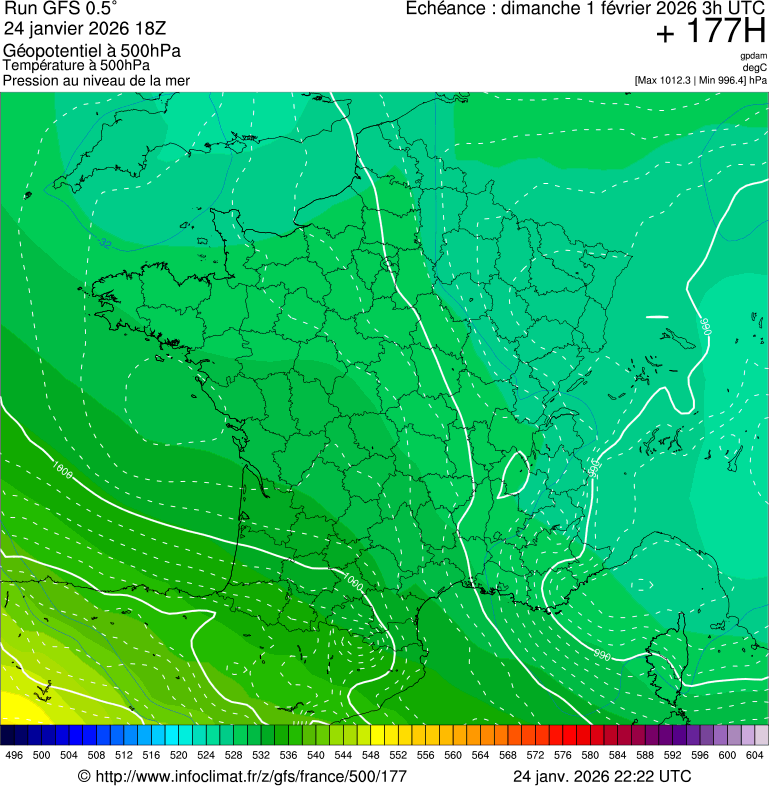 Mod&egrave;les m&eacute;t&eacute;orologiques