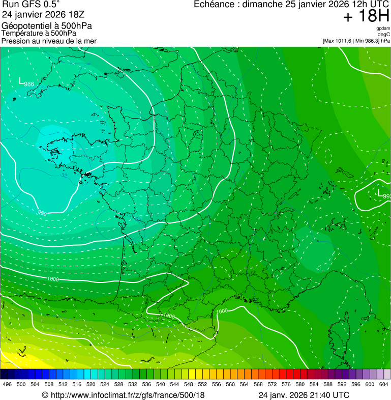 Mod&egrave;les m&eacute;t&eacute;orologiques