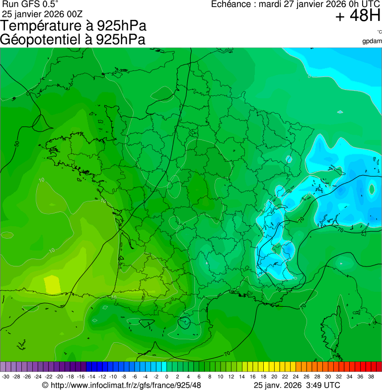 Mod&egrave;les m&eacute;t&eacute;orologiques