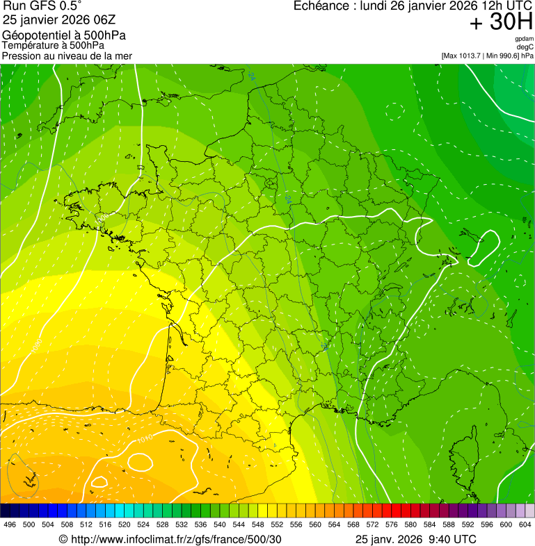 Mod&egrave;les m&eacute;t&eacute;orologiques