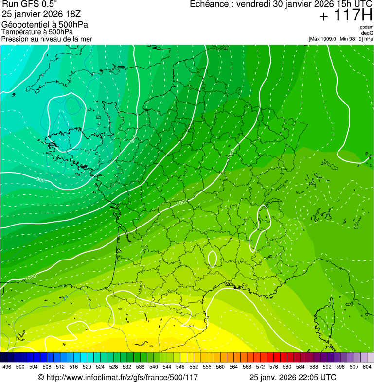 Mod&egrave;les m&eacute;t&eacute;orologiques