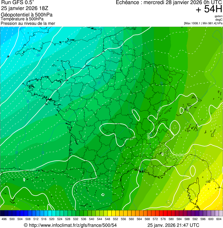 Mod&egrave;les m&eacute;t&eacute;orologiques