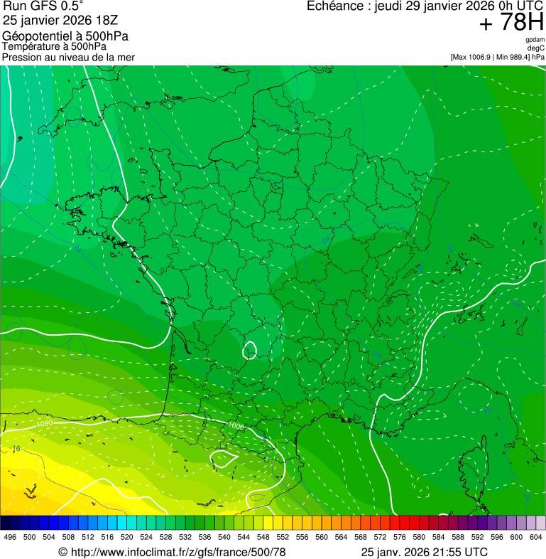 Mod&egrave;les m&eacute;t&eacute;orologiques