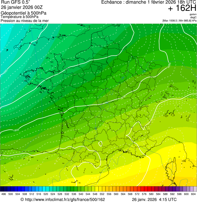Mod&egrave;les m&eacute;t&eacute;orologiques