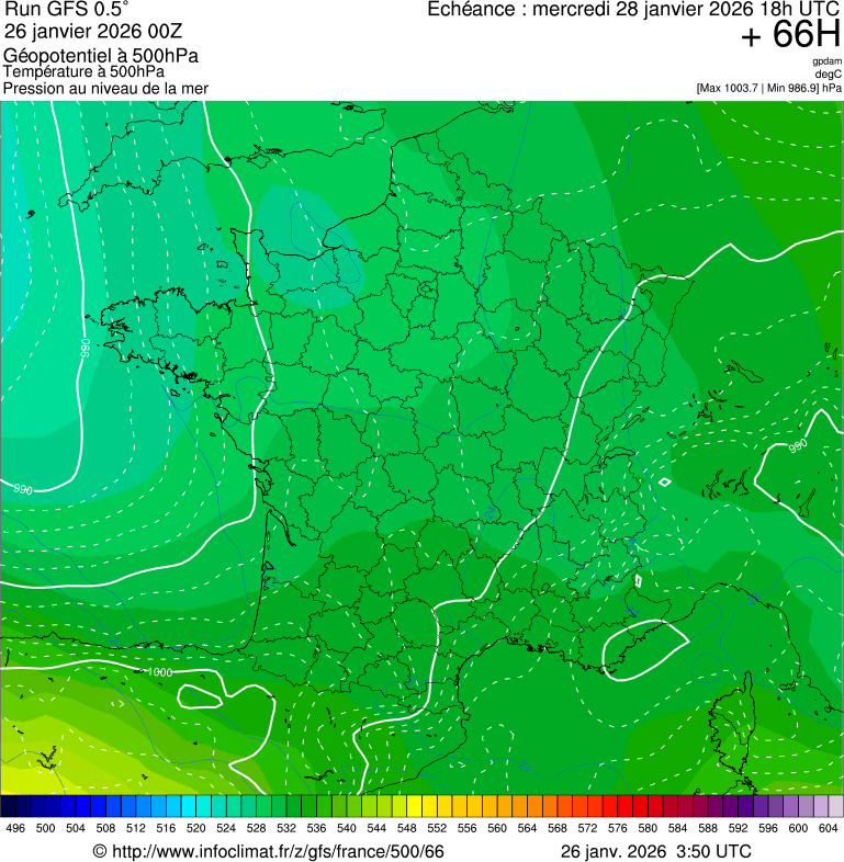 Mod&egrave;les m&eacute;t&eacute;orologiques