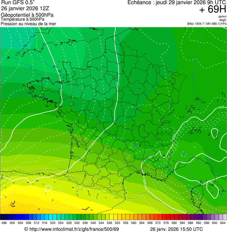 Mod&egrave;les m&eacute;t&eacute;orologiques