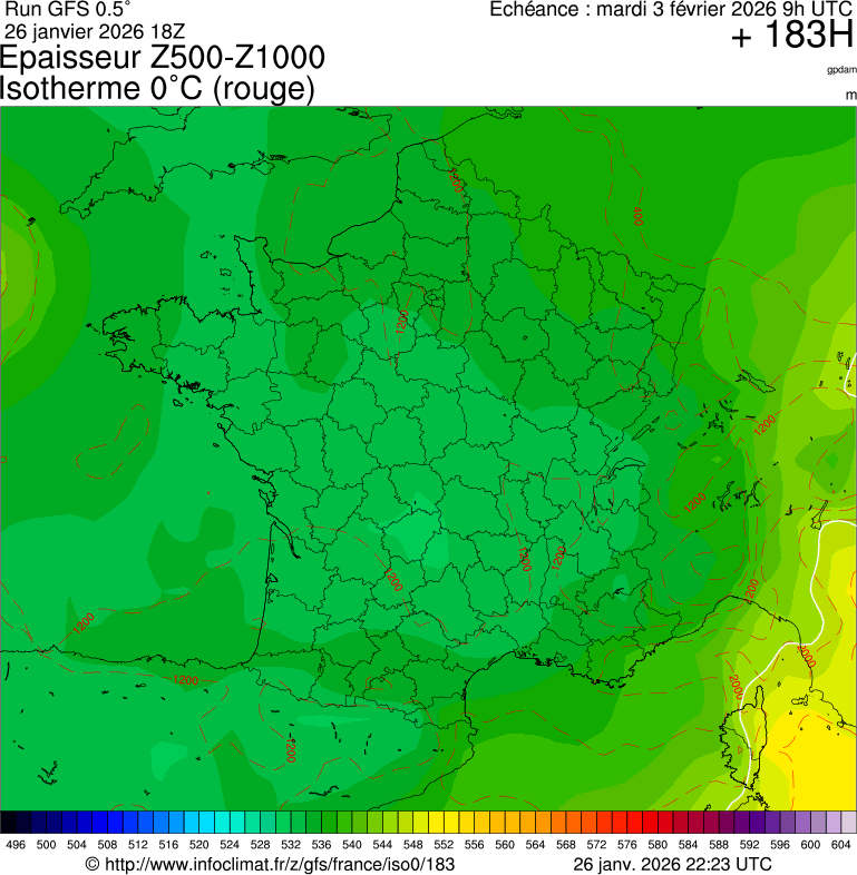 Modèles météorologiques