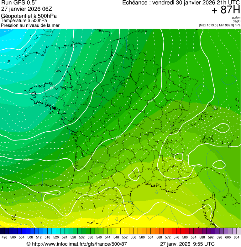 Mod&egrave;les m&eacute;t&eacute;orologiques