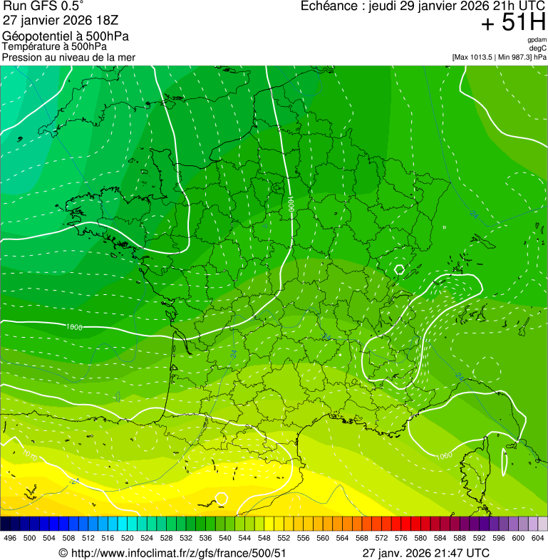 Modèles météorologiques