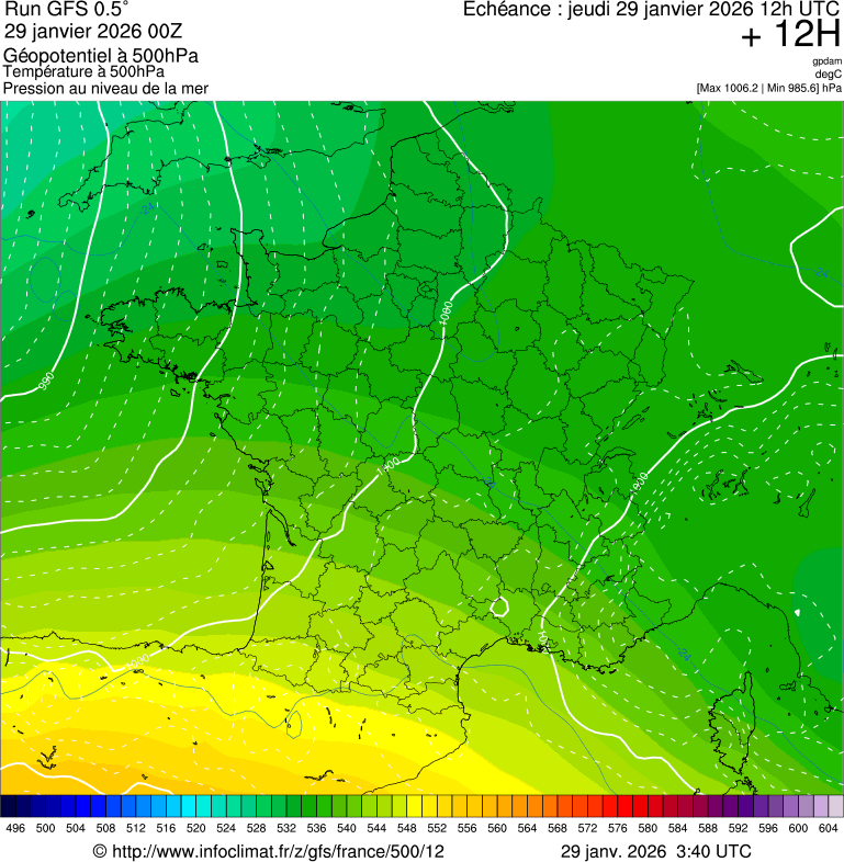 Mod&egrave;les m&eacute;t&eacute;orologiques
