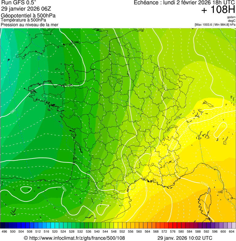 Mod&egrave;les m&eacute;t&eacute;orologiques