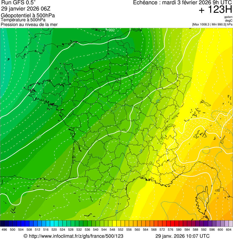 Mod&egrave;les m&eacute;t&eacute;orologiques
