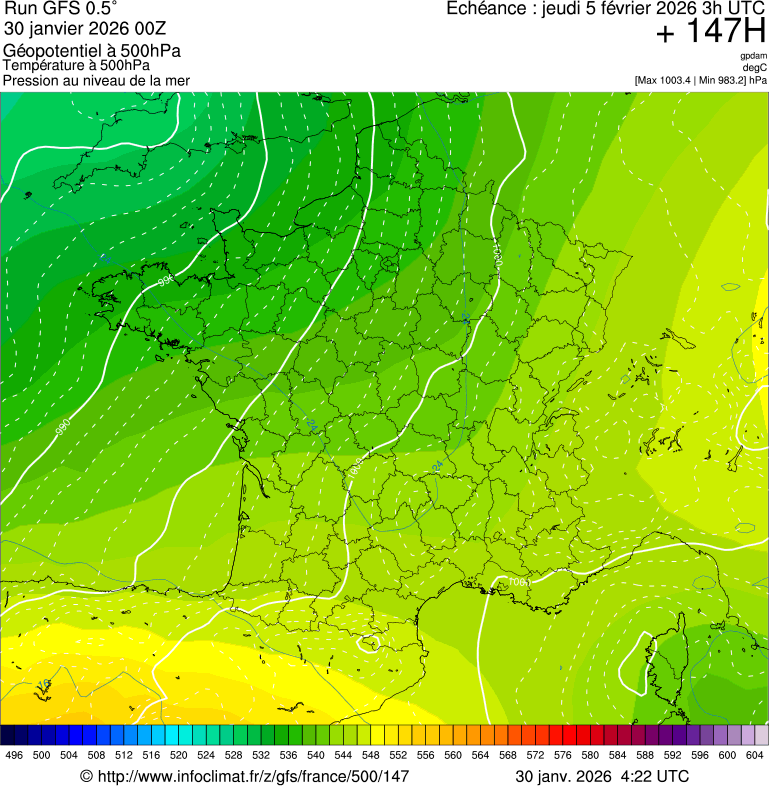 Mod&egrave;les m&eacute;t&eacute;orologiques
