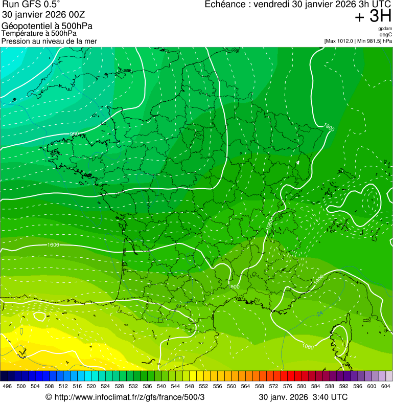 Mod&egrave;les m&eacute;t&eacute;orologiques