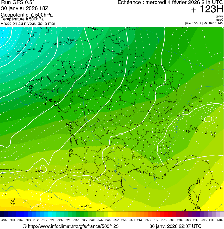 Mod&egrave;les m&eacute;t&eacute;orologiques