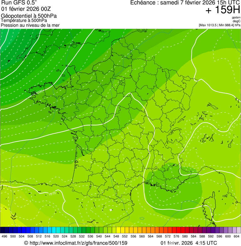 Mod&egrave;les m&eacute;t&eacute;orologiques