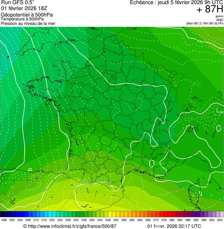 Mod&egrave;les m&eacute;t&eacute;orologiques