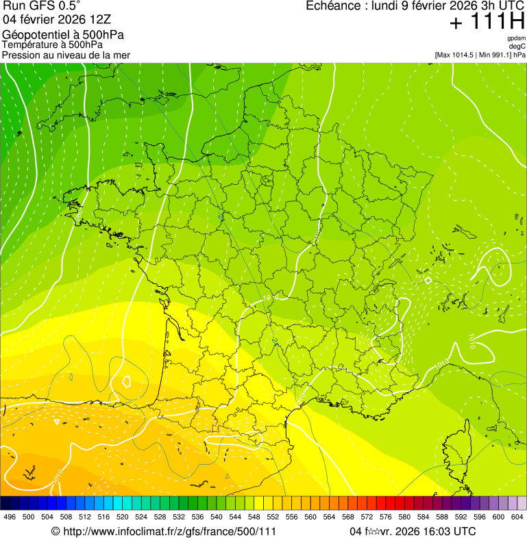 Mod&egrave;les m&eacute;t&eacute;orologiques