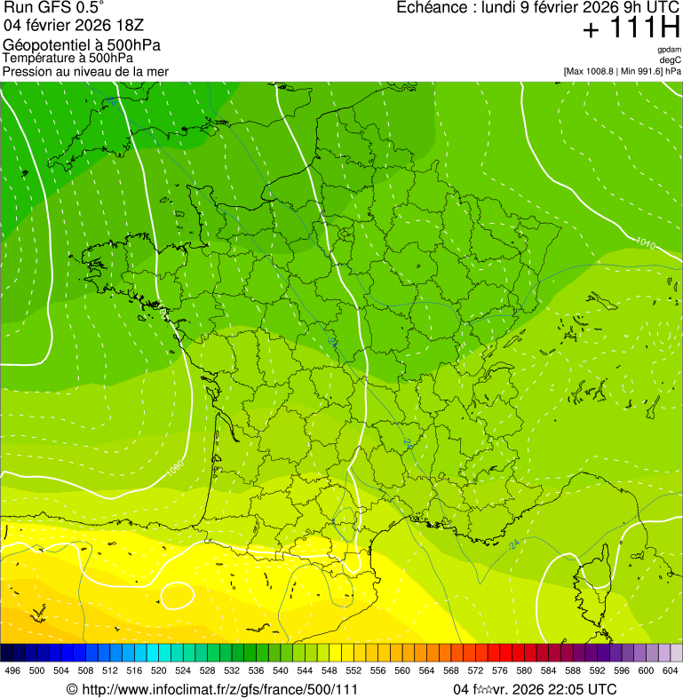 Mod&egrave;les m&eacute;t&eacute;orologiques